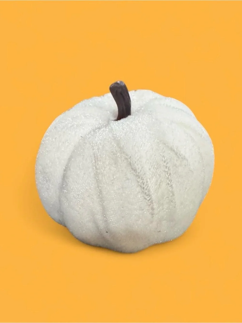 Source Unknown Buffalo Plaid, White & Tan Fabric Pumpkin Set